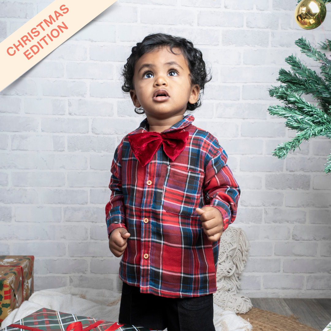 Berry Blocks - Full Sleeve Shirt