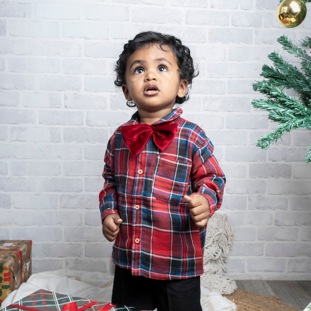 Berry Blocks - Full Sleeve Shirt