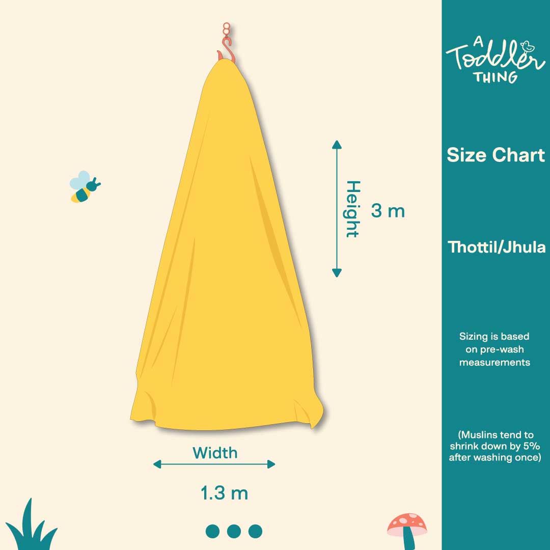 Candy Pop - Thottil/Jhula/Cotton Cloth Cradle