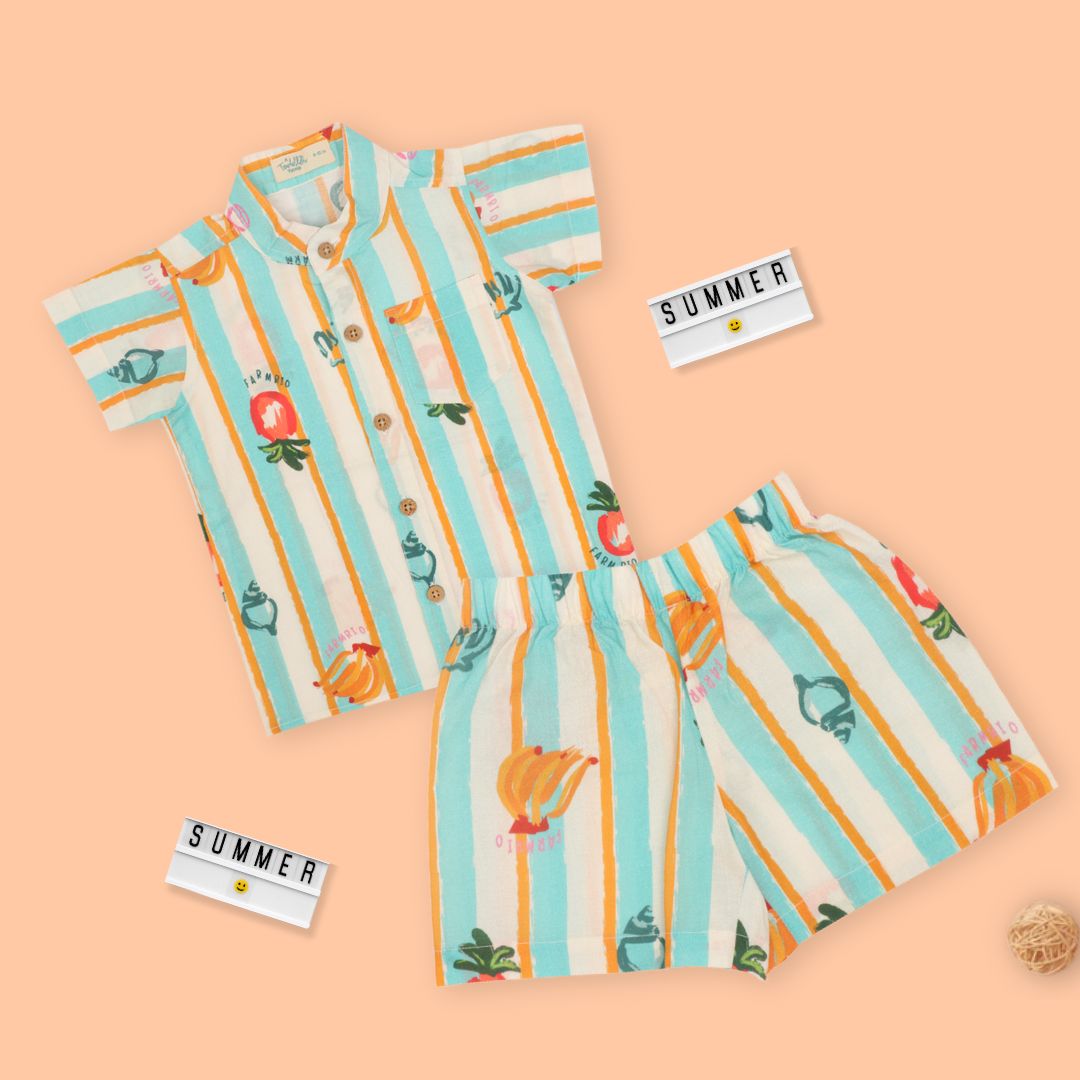 Stampscape - Mulmul Cotton Coord Set