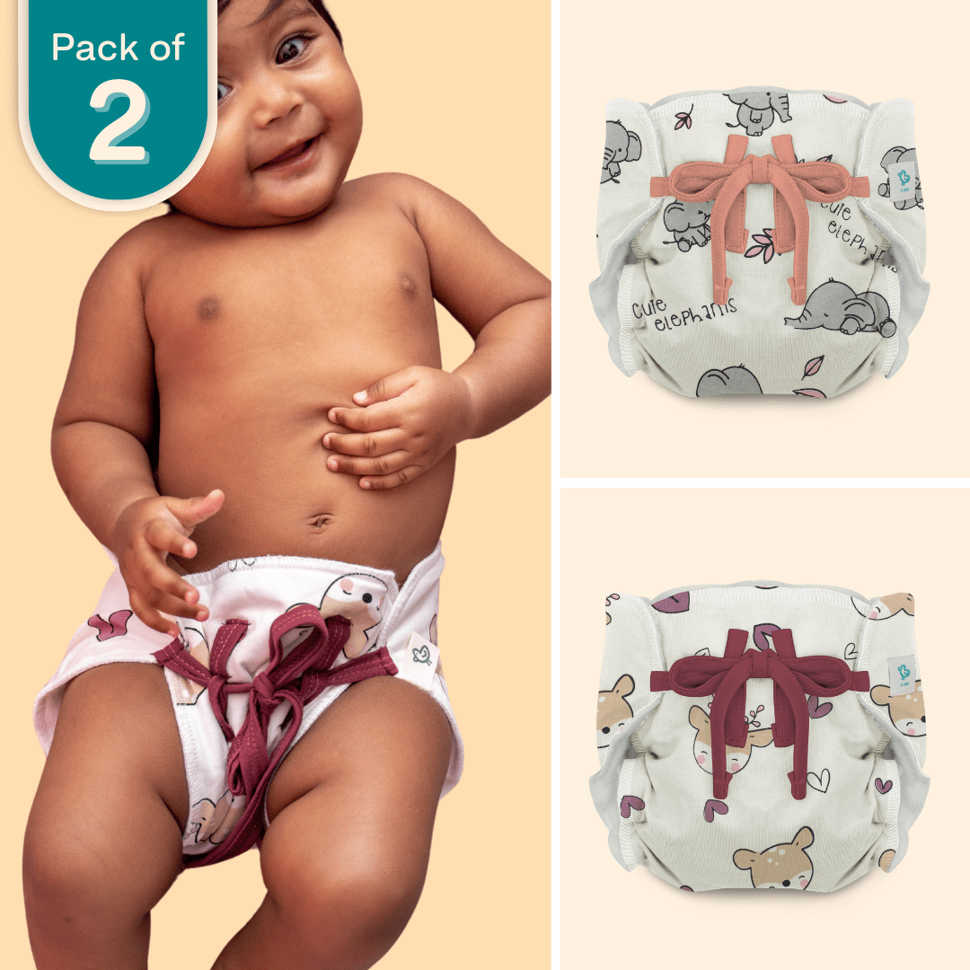 Baby Heart - Ultra Nappies 2.0 (Pack of 2)
