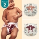 Baby Heart - Ultra Nappies 2.0 (Pack of 2)