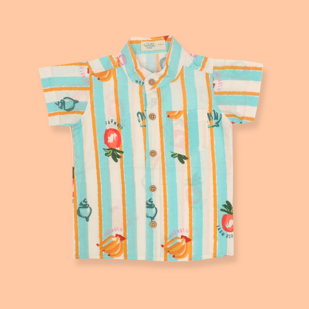 Lilsplash - Mulmul Cotton Co ord Set Pack of 2