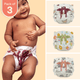 Oh Deer Big Ears - Ultra Nappies 2.0 (Pack of 3)