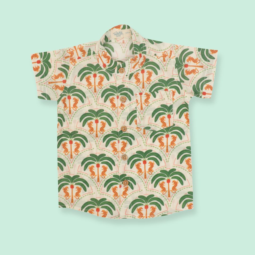 Lilsplash - Mulmul Cotton Co ord Set Pack of 2