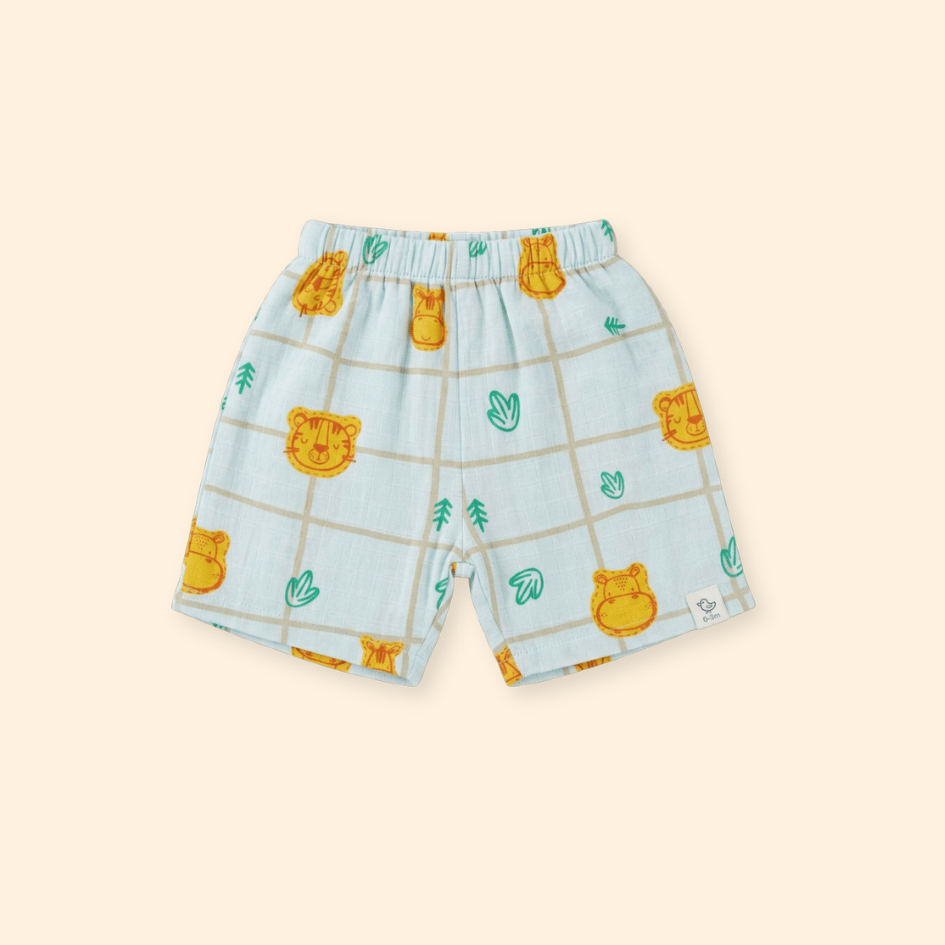 Rainbow Ride - Muslin Top and Shorts