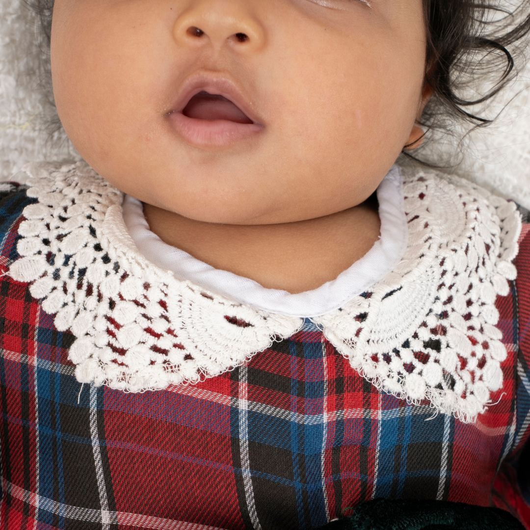 Berry Blocks - Full Sleeve Frock