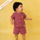 Little Pumpkin - Crinkled Muslin Co-ord Set
