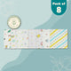 Muslin Organic  Cotton Wipes Small (Pack Of 8)