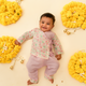 Petal twist -  Full Sleeve Knot Type Kurta and Pant