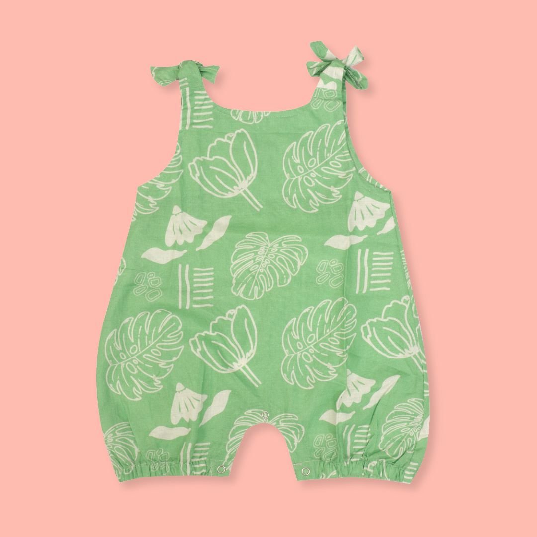 SunWave- Mulmul Cotton Knot Type Romper Pack of 2