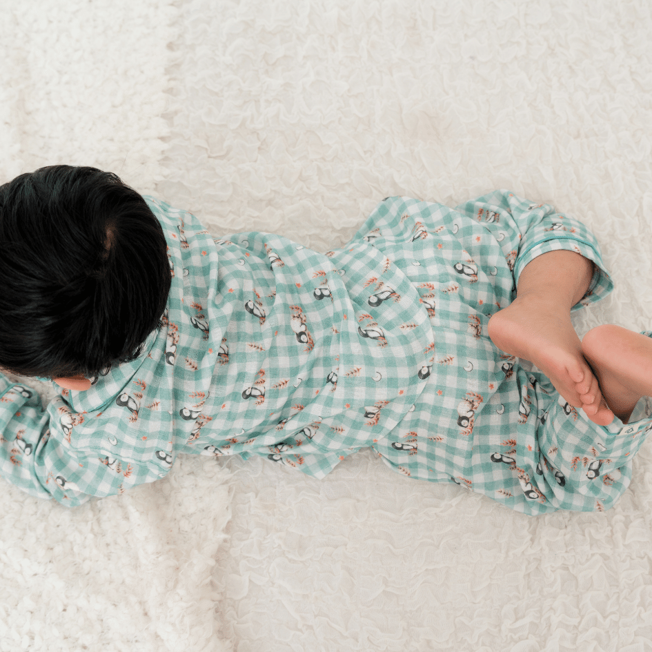 Avo Cuddle - Double Muslin Sleepsuit