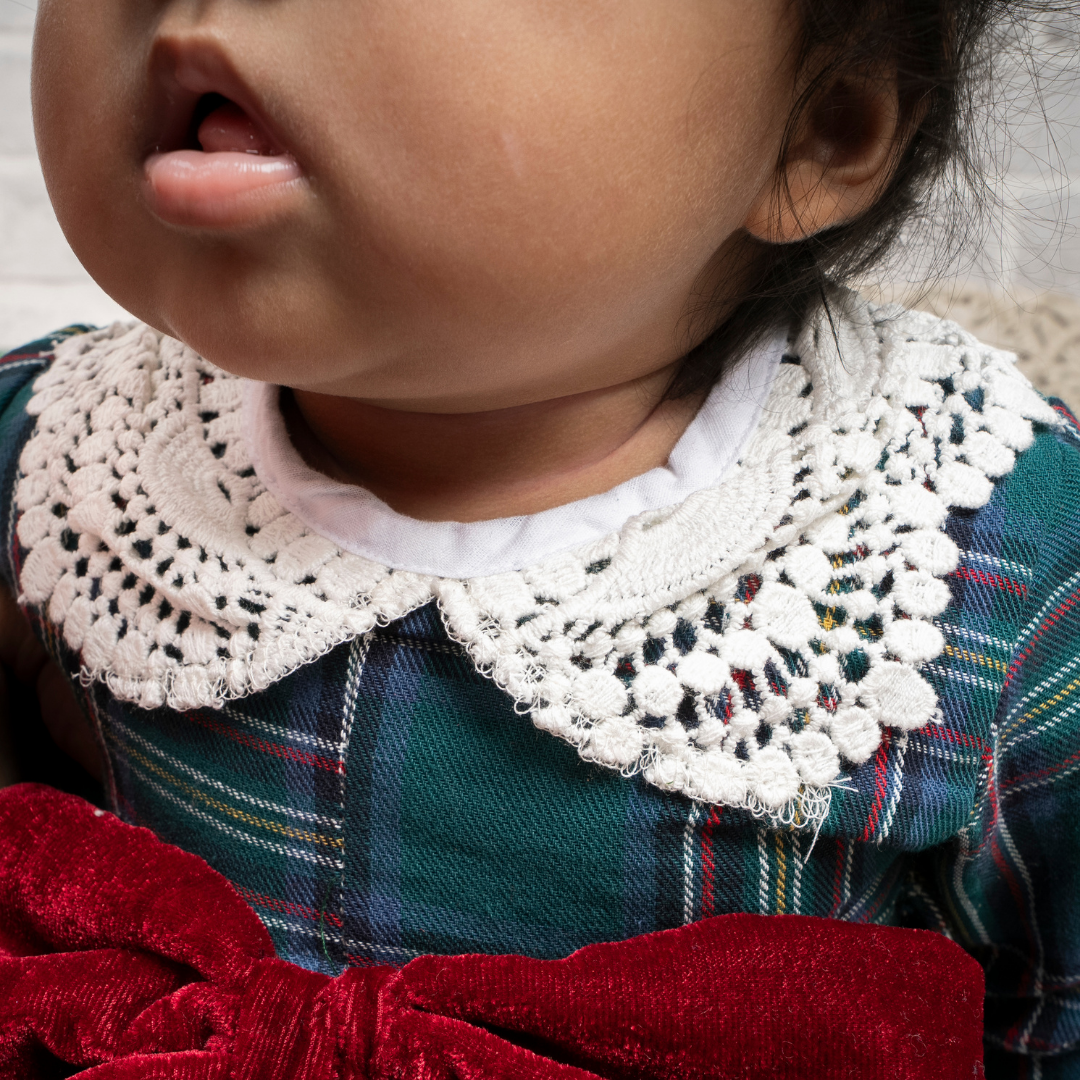 Berry Blocks - Full Sleeve Frock