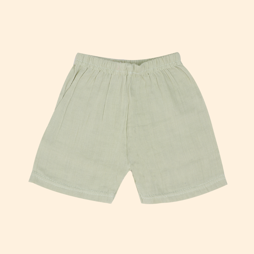 Monkie - Crinkled Muslin Co-ord Set