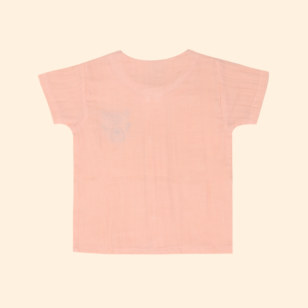 Woofie - Crinkled Muslin Co-ord Set