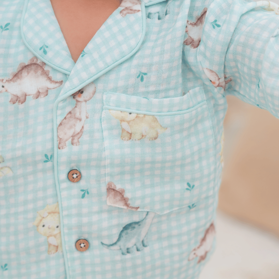 Avo Cuddle - Double Muslin Sleepsuit