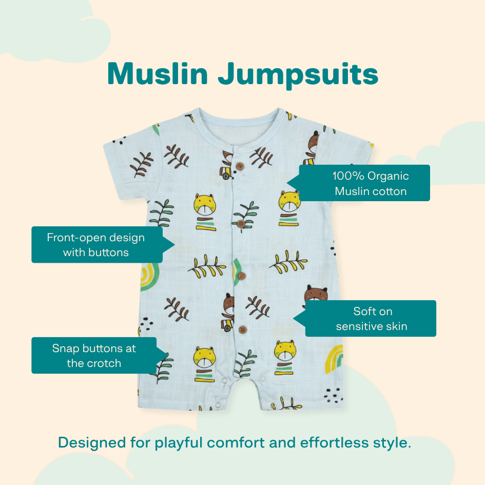 Flutterly - Muslin Jumpsuit
