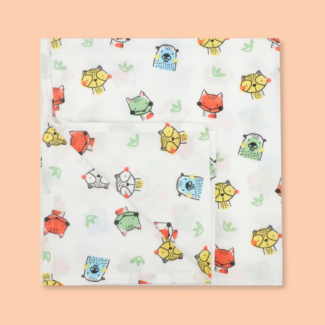 Muslin Cotton Swaddles (Pack of 3)