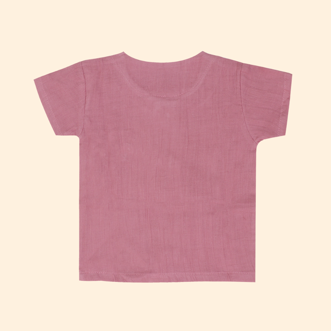 Woofie - Crinkled Muslin Co-ord Set