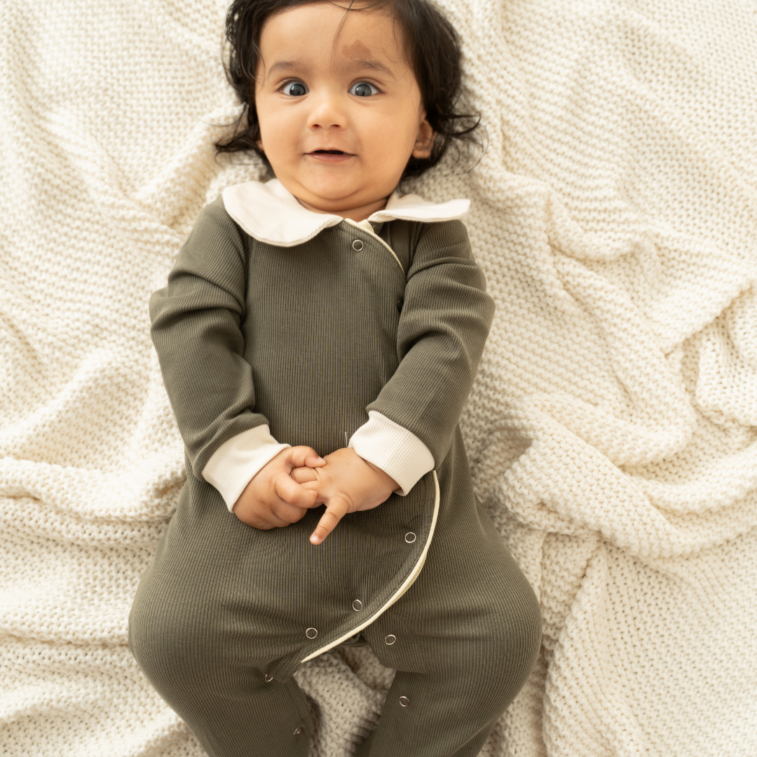 Matcha - Ribbed Modal Bodysuit