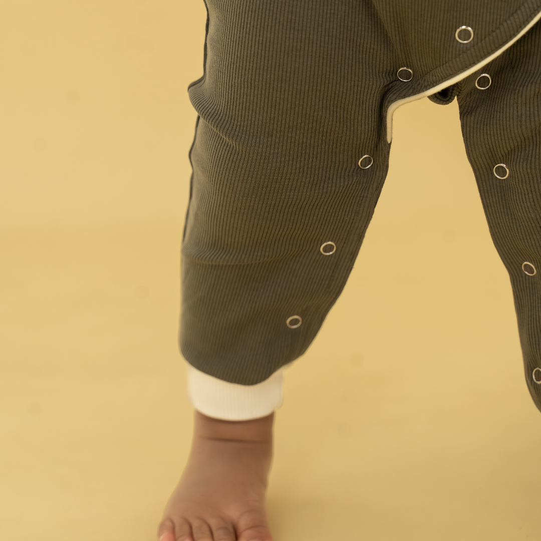 Matcha - Ribbed Modal Bodysuit