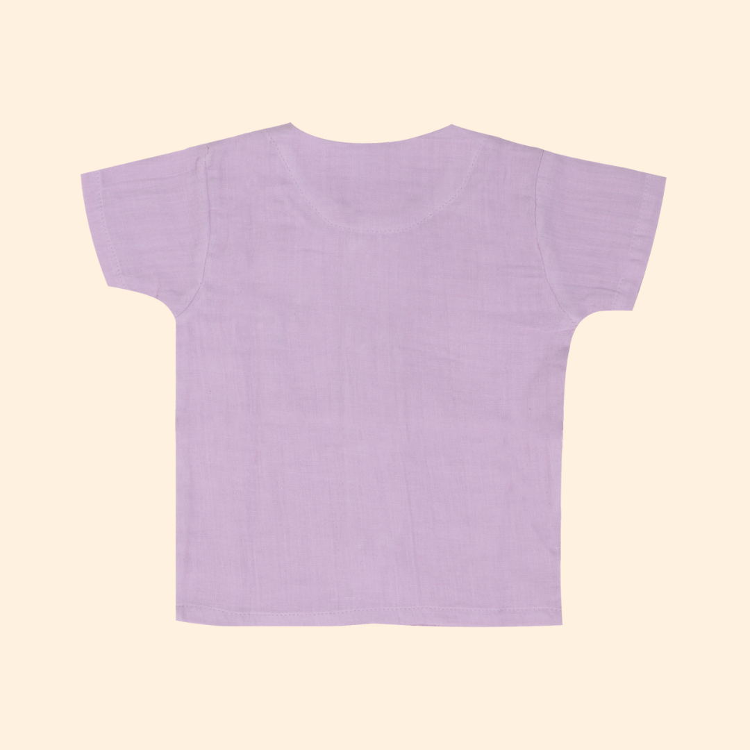 Woofie - Crinkled Muslin Co-ord Set