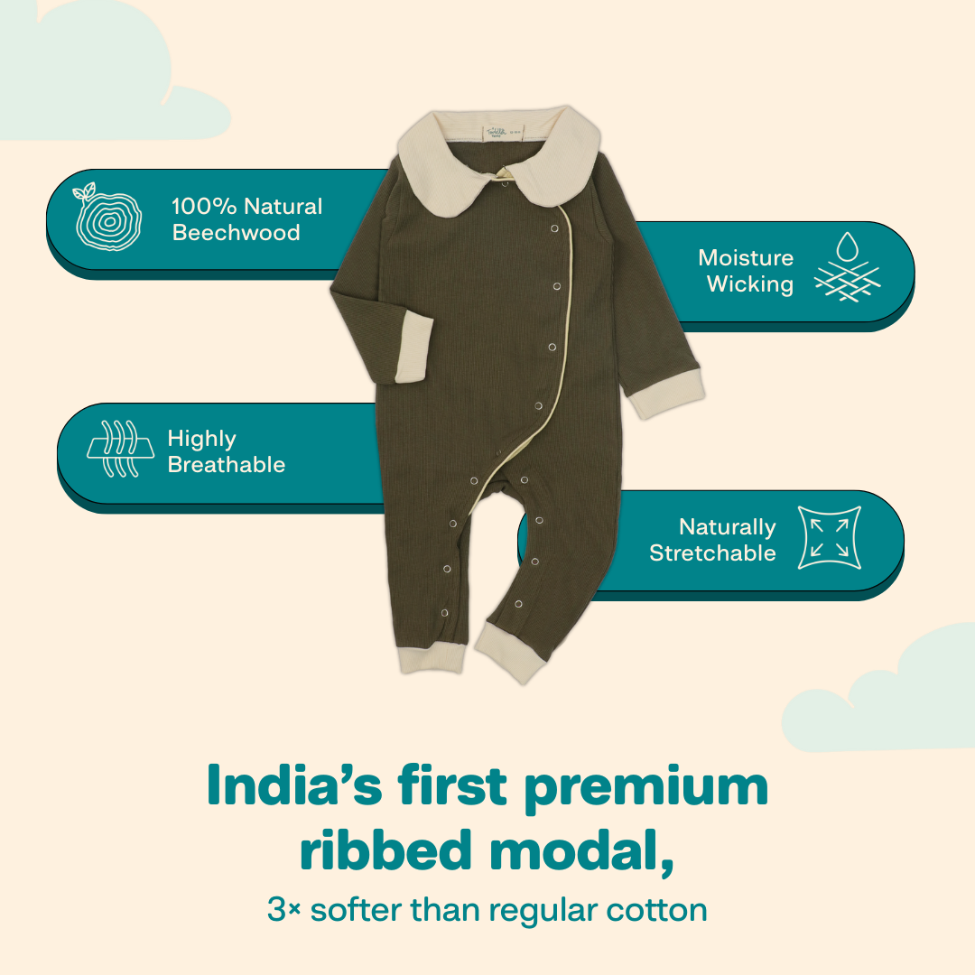 Matcha - Ribbed Modal Bodysuit