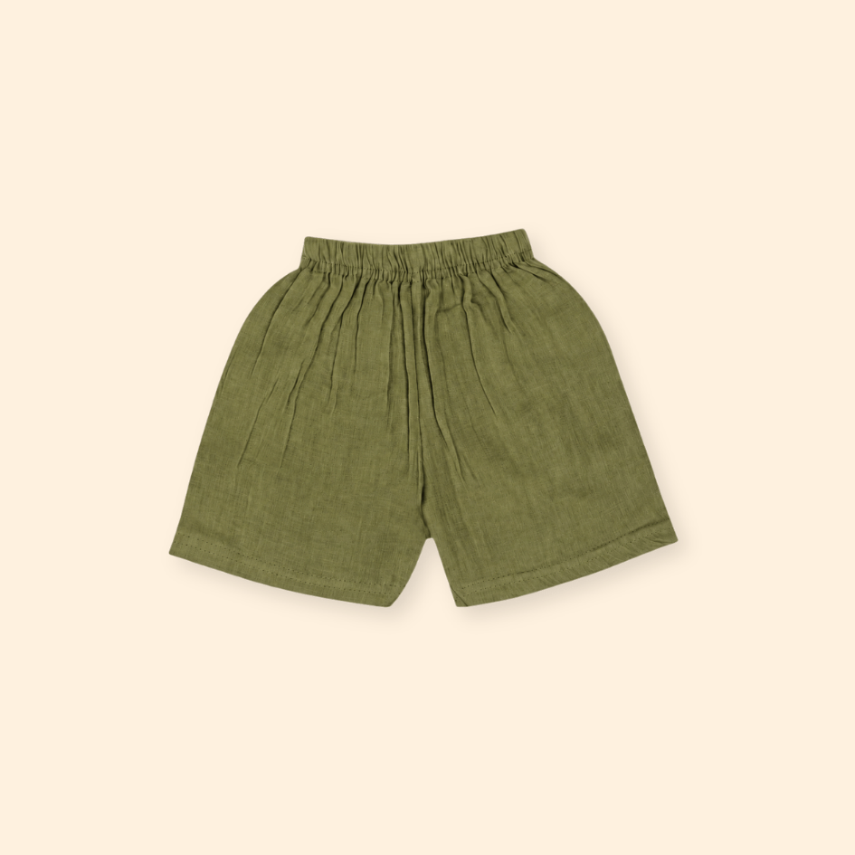 Rusty Prickle - Crinkled Muslin Co-ord Set