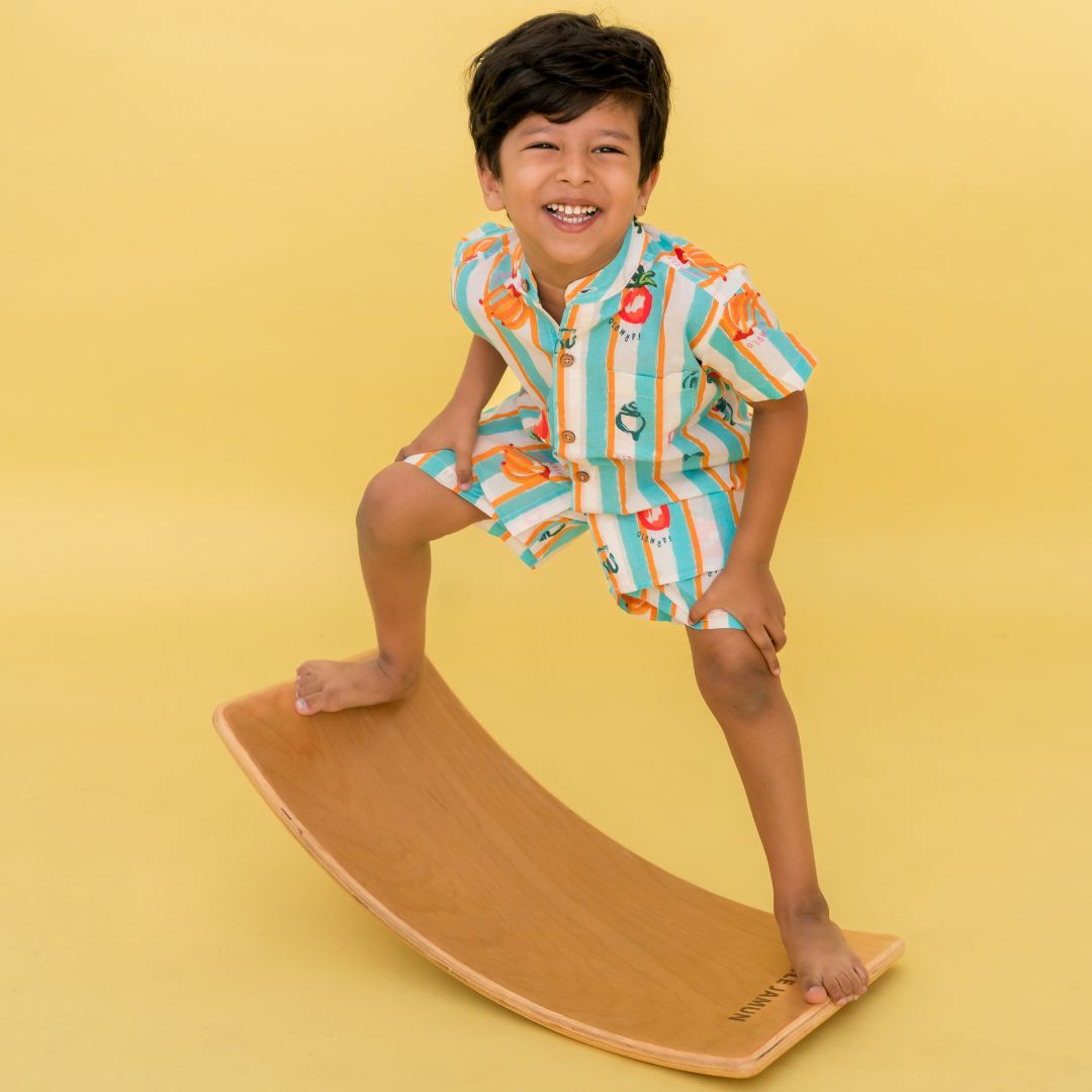 Lilsplash - Mulmul Cotton Co ord Set Pack of 2