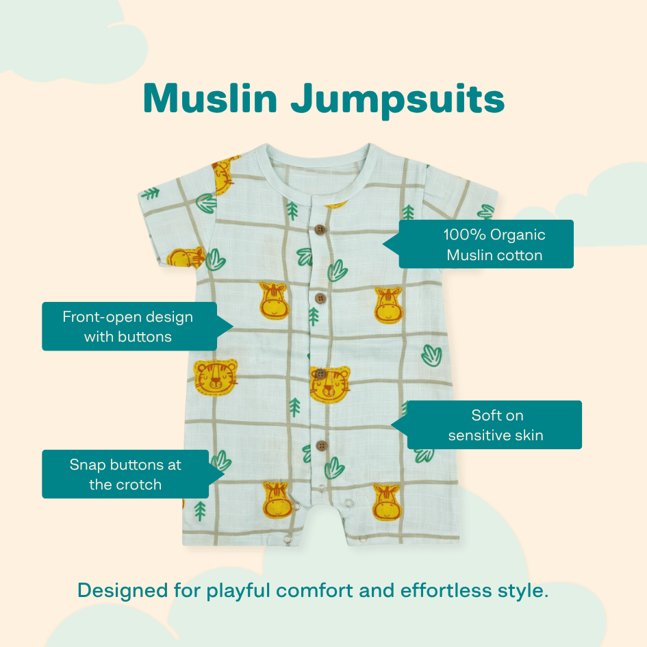 Flutterly - Muslin Jumpsuit