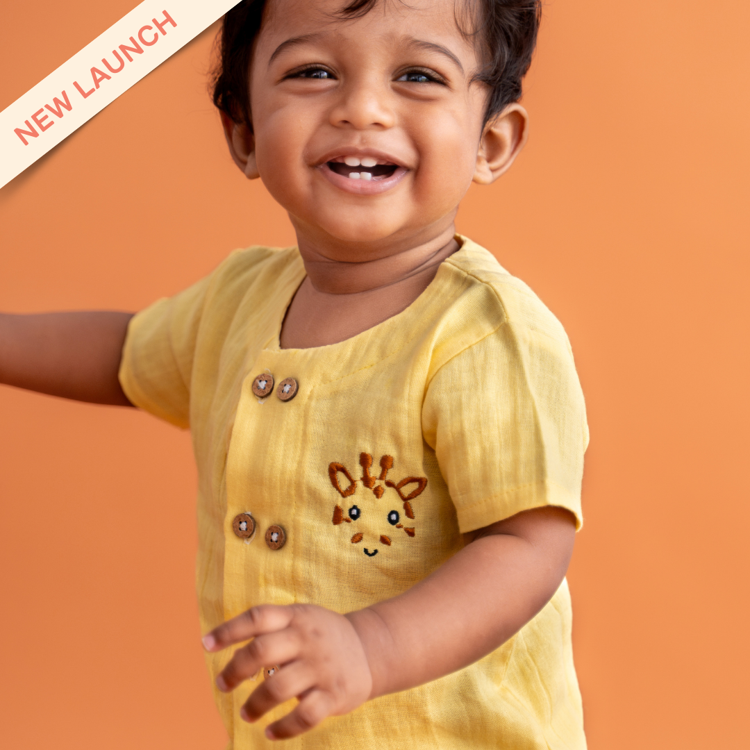 Sunnyraff - Crinkled Muslin Co-ord Set