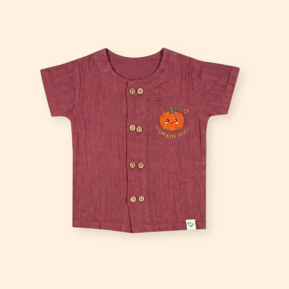 Rusty Prickle - Crinkled Muslin Co-ord Set
