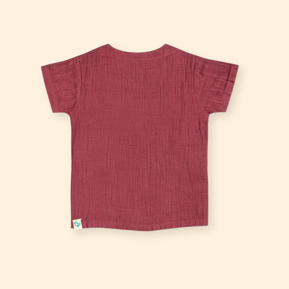 Rusty Prickle - Crinkled Muslin Co-ord Set