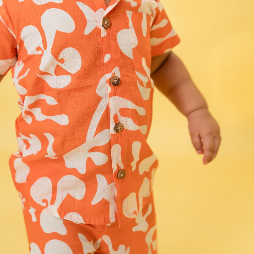 Lilsplash - Mulmul Cotton Co ord Set Pack of 2