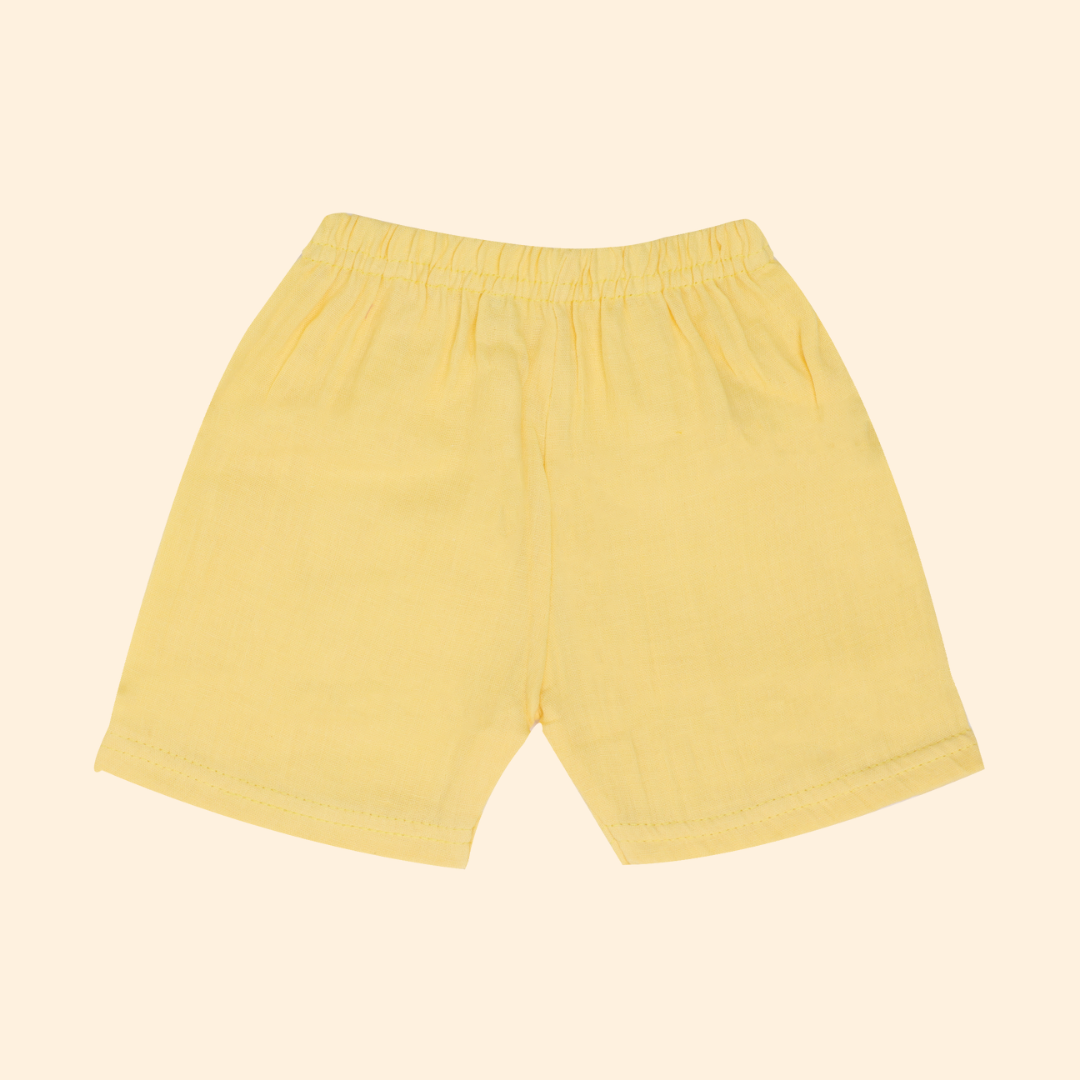 Woofie - Crinkled Muslin Co-ord Set
