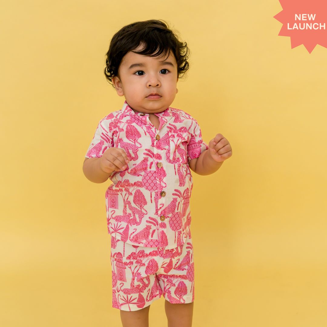 Citrus Splash - Mulmul Cotton Coord Set