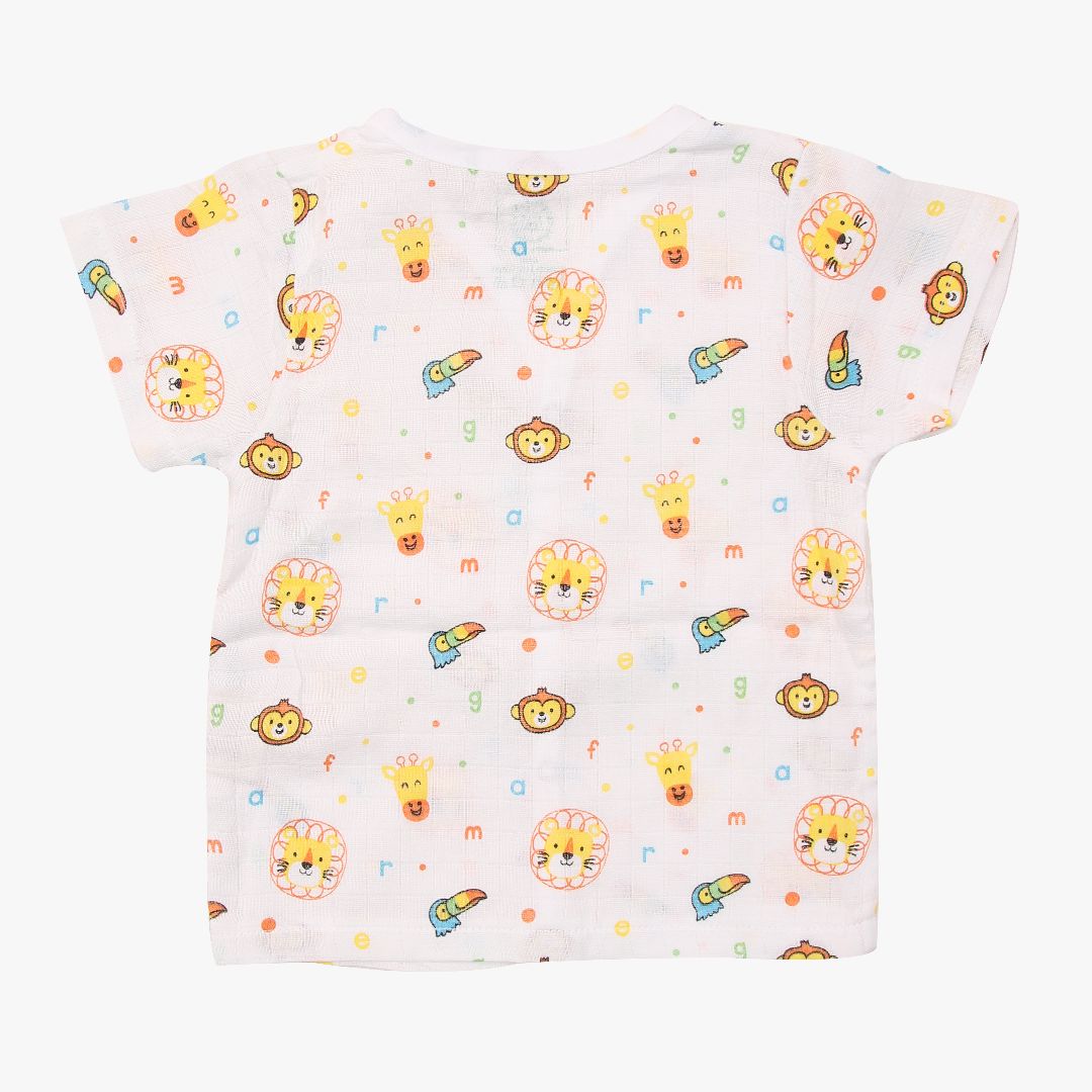 Toddler Unisex Jungle Muslin Sleep Suit