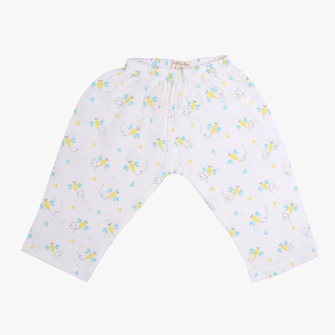Buzzing Bee - Muslin Sleep Suit for babies and kids (Unisex)