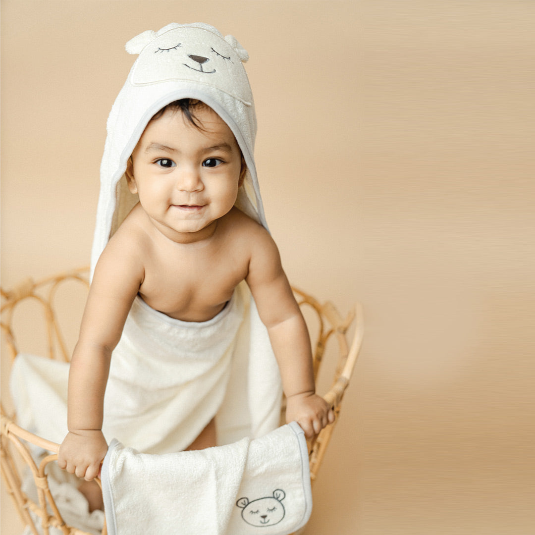Hooded Terry Towels for Babies and Kids
