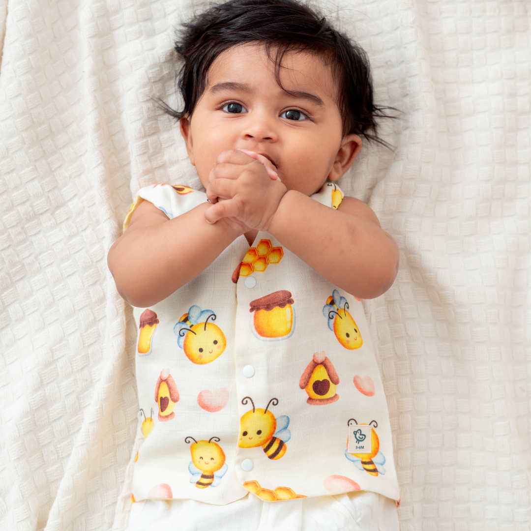 London Bridge - Reversible Muslin Jabla (1 piece)