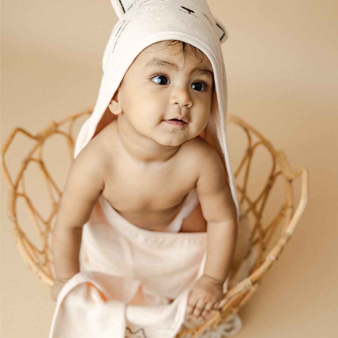 Hooded Terry Towels for Babies and Kids