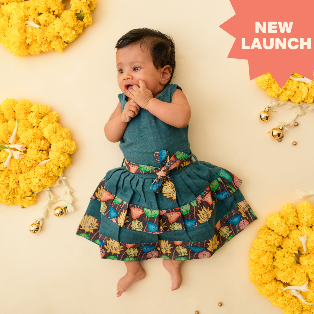 Ethnic wear for 2 year baby girl clearance