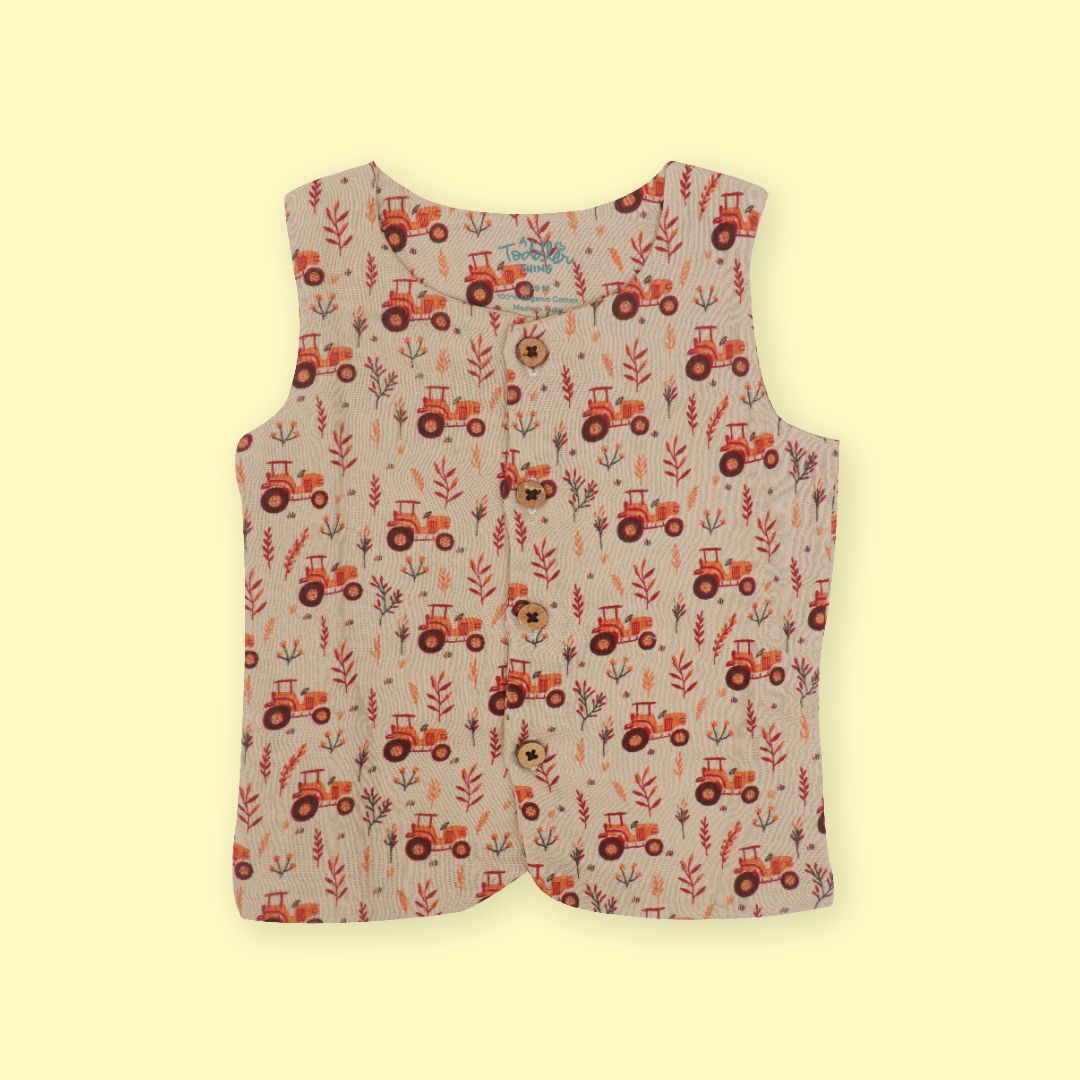 Tiny Wheel - Muslin Jabla and Shorts for Babies and Toddlers