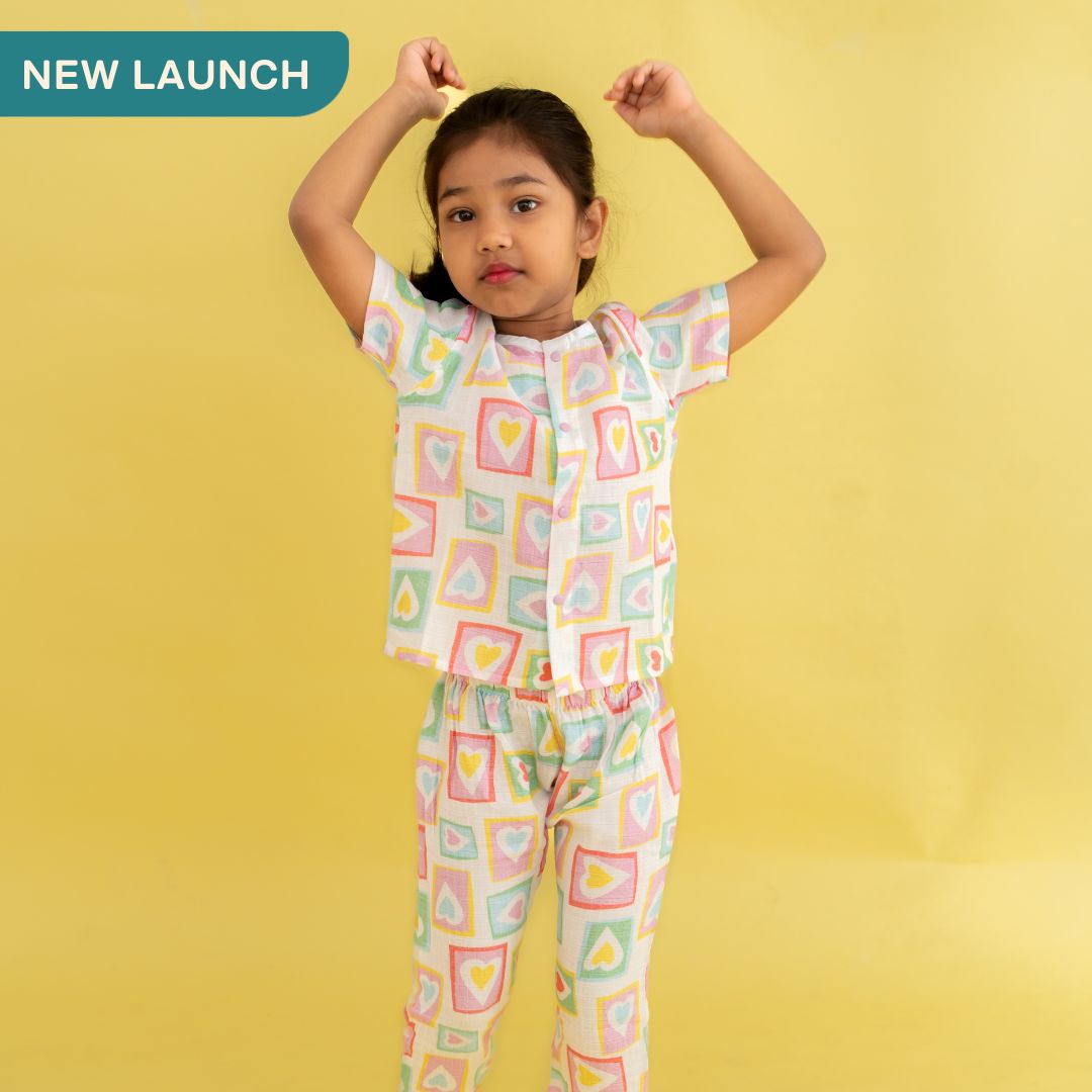 Box of Love - Muslin Sleep Suit for babies and kids (Unisex)