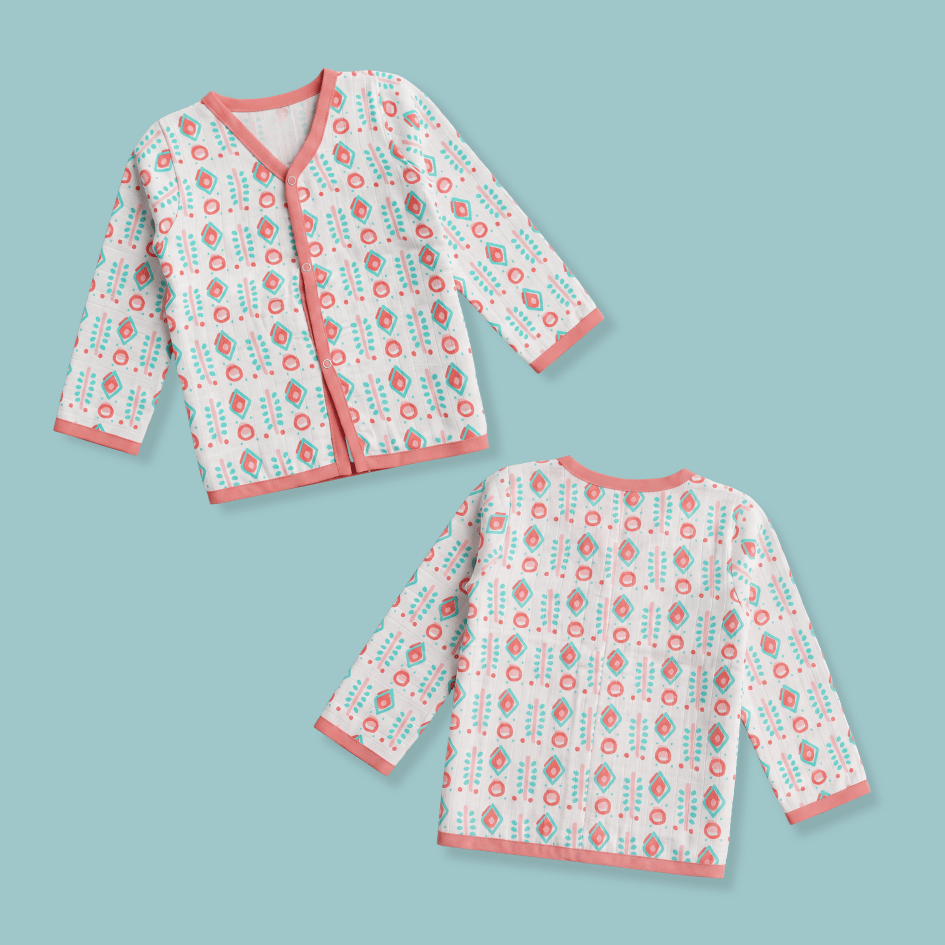 Muslin Full Sleeve Jabla Combo - Pack of 3
