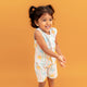 Seaside Stripes- Muslin Jabla and Shorts for Babies and Toddlers