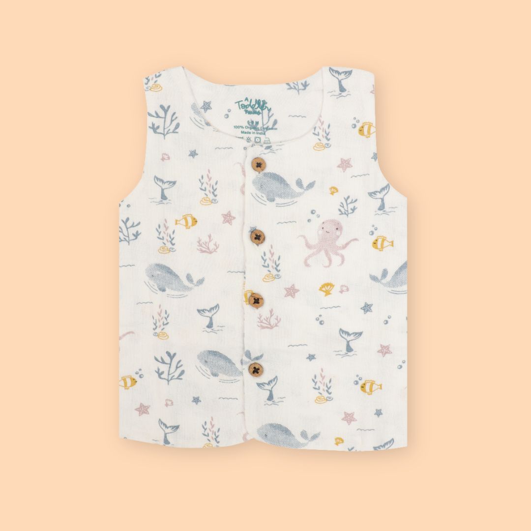 Tiny Wheel - Muslin Jabla and Shorts for Babies and Toddlers