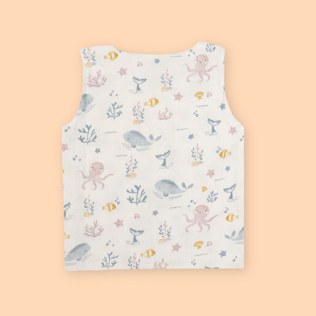 Tiny Wheel - Muslin Jabla and Shorts for Babies and Toddlers