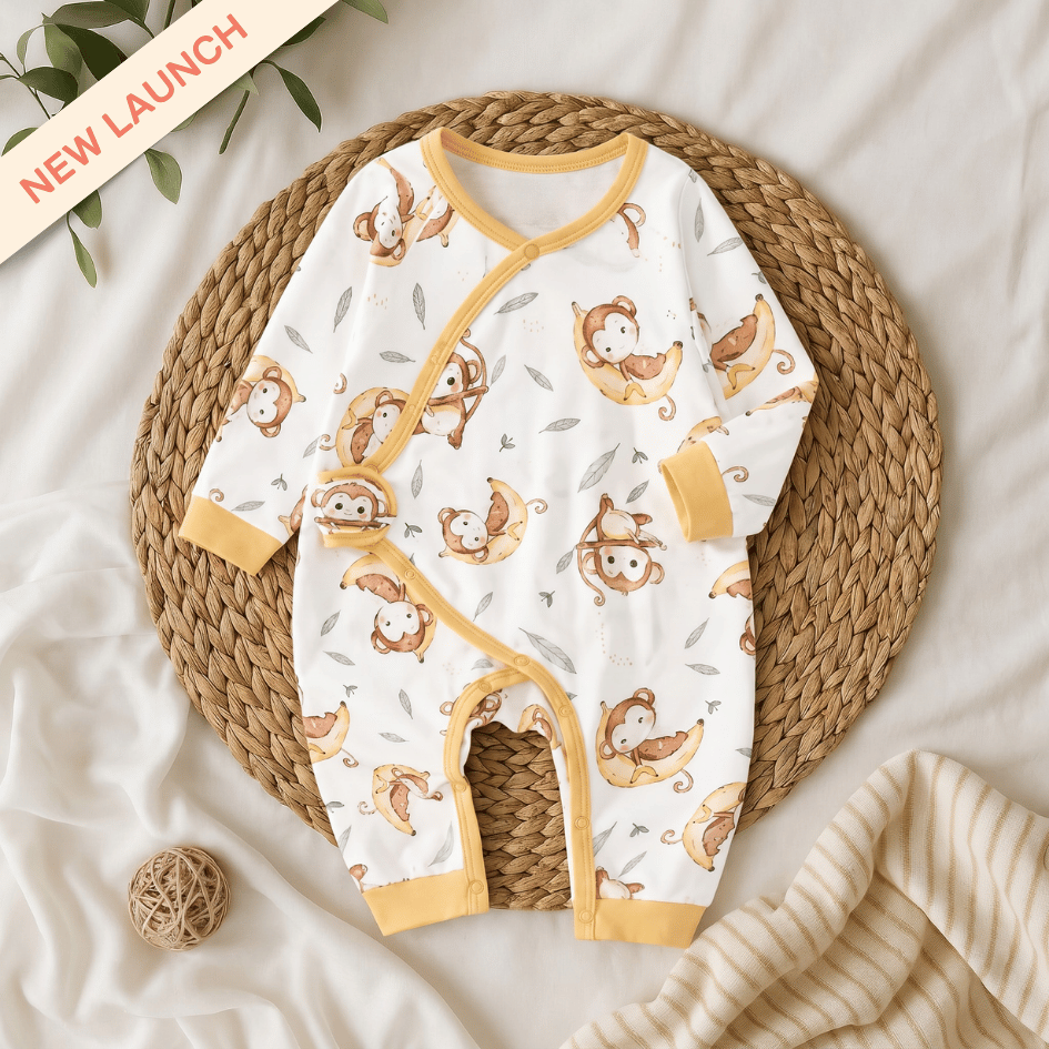 Bloom Berry - Cotton Bodysuit