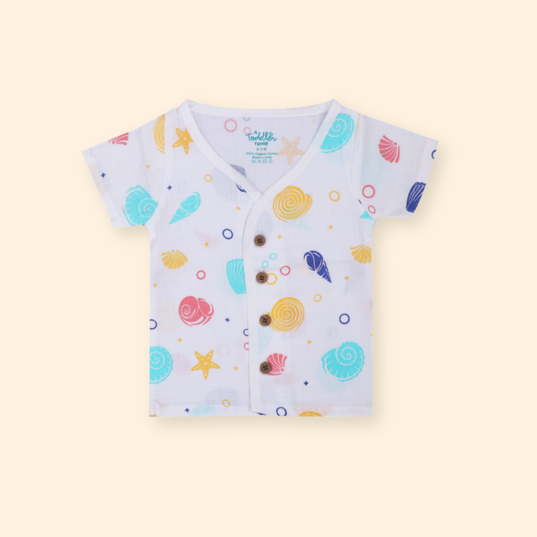 Little Wanderers - Muslin Top and Shorts